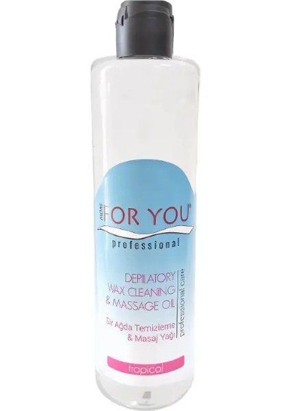 More For You Sir Ağda Temizleme & Masaj Yağı Tropikal 500 ml - More For You , Fresh fiyatları