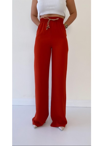 Ayrobin Keten Rahat Pantolon Kiremit fiyatları