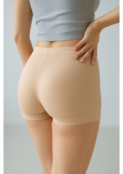 Kadın Boxer 4’lü Set – Pamuklu, Iz Yapmaz ve Nefes Alan Kumaş – Ten Rengi fiyatları