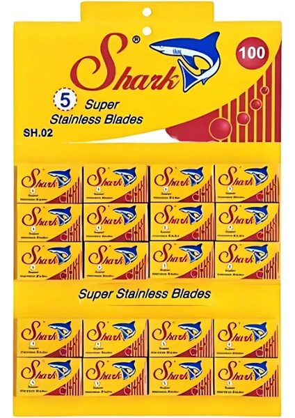 Shark Çift Taraflı Yaprak Jilet fiyatları