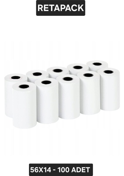 56X16 Yazar Kasa Pos Rulosu 10 Paket (100 Adet Rulo) modelleri
