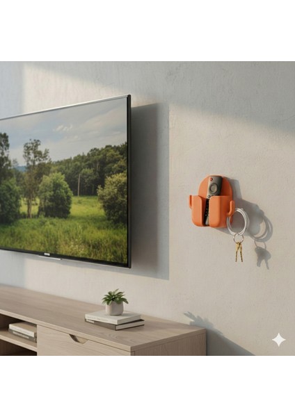 Duvar Tipi Kumanda Telefon Tutucu | Kaktüs Tasarım