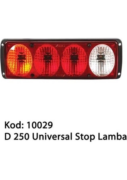 Asfar D 250 Üniversal Stop Lambası Y.m 2004
