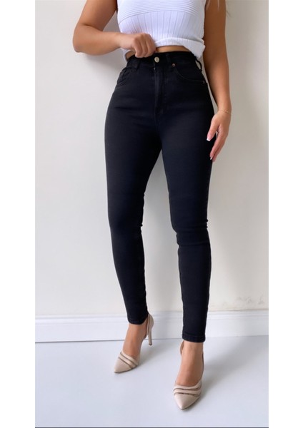 Toparlayıcı Skinny Jean Antrasit fırsatları