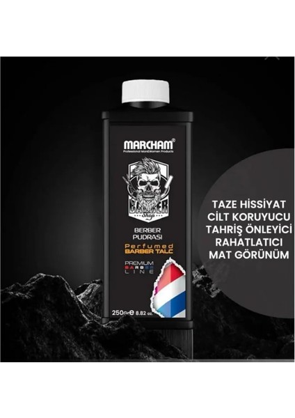 Marcham Parfümlü Berber Pudrası 250 gr modelleri