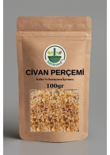 Civanperçemi 100 G – Doğal Kurutulmuş & Yeni Mahsül