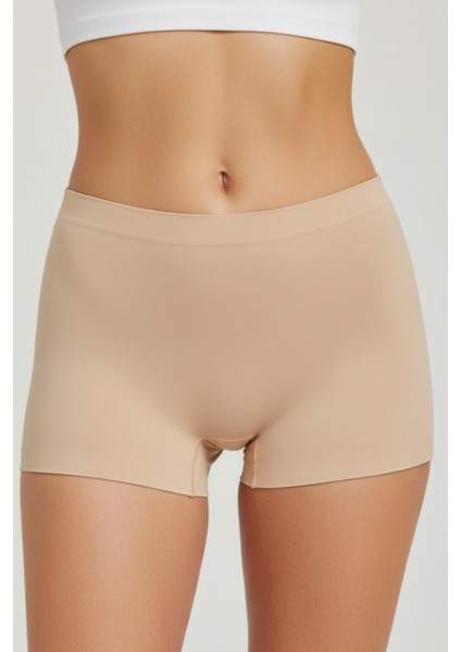 Kadın Boxer 4’lü Set – Pamuklu, Iz Yapmaz ve Nefes Alan Kumaş – Ten Rengi fırsatları