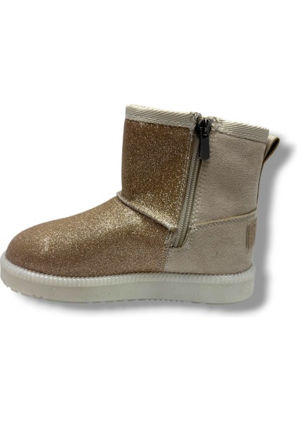 Bebe 620F-26 Süet Simli Deri Anatomik Kız Çocuk Bot 31-36 modelleri