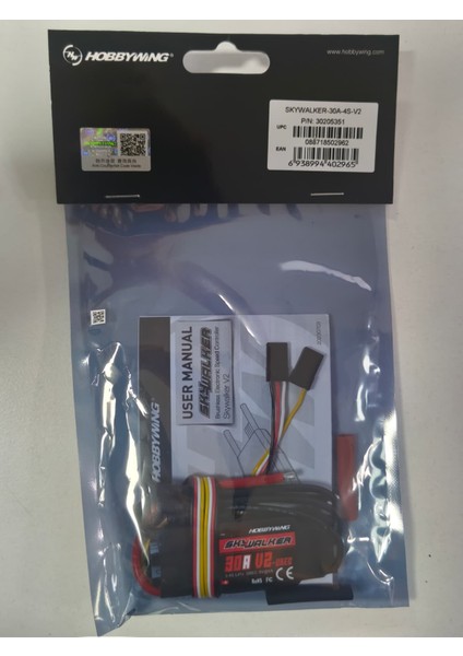 Skywalker V2 30A Siyah Esc 5V 3A Ubec Fırçasız Drone Motoru Hız Kontrolcüsü indirimleri