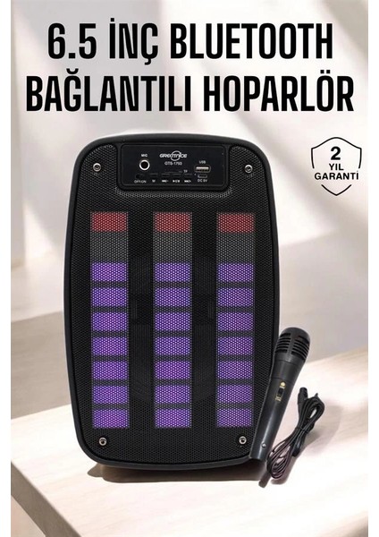 Bluetooth Hoparlör Rgb Işıklı USB Sd Kart Girişli Taşınabilir fiyatları