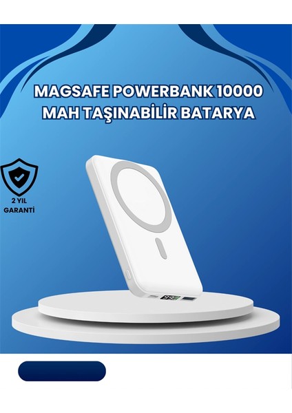 Magsafe Uyumlu 10000 Mah Powerbank