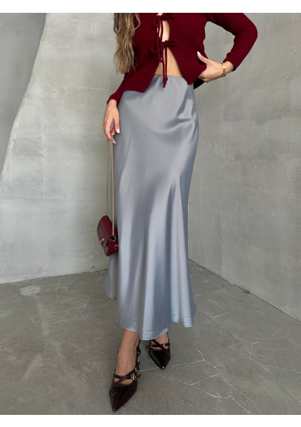 Maxi Boy Saten Etek Gri fiyatları