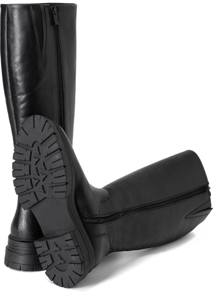 Kadın SR-25900-1 John May Siyah Zenne Çizme indirimleri