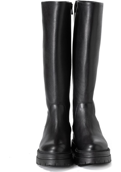 Kadın SR-25900-1 John May Siyah Zenne Çizme