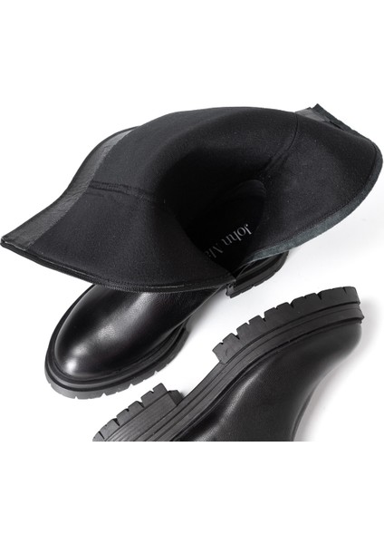 Kadın SR-25900-1 John May Siyah Zenne Çizme