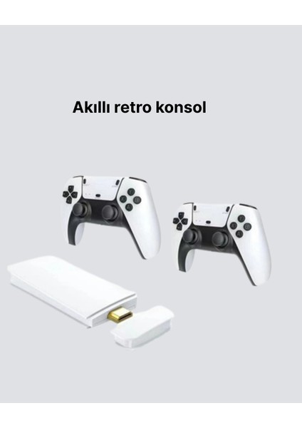 3D ve 4K Görüntü Kaliteli Çok Oyunculu Retro Oyun Konsolu indirimleri