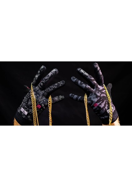 Rider Mtb Eldiven - Grey Camo - Bisiklet Eldiveni indirimleri