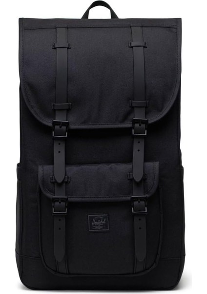 Little America 15"/16" Inc Uyumlu Laptop Ipad Sırt Çantası 30 L (Siyah Tonal)