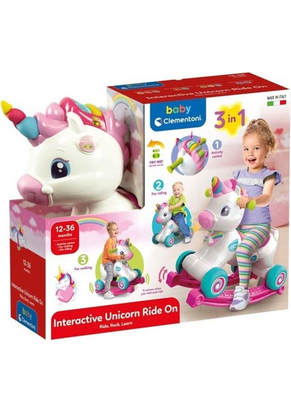 17883 Baby Clementoni - Interaktif Unicorn 3'ü 1 Arada fiyatları