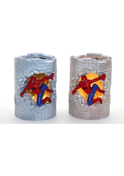 Örümcek Adamlı Masa Lambası