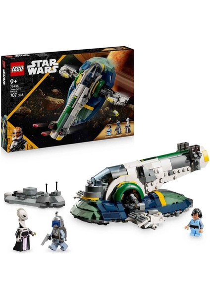 75433 LEGO Star Wars - Jango Fettin Starshipi 707 Parça +9 Yaş