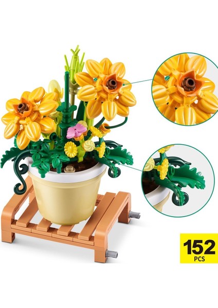 MNB08000 Max Saksı Bitkileri Sürprizi 151 Parça