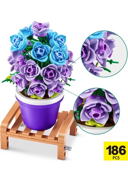 MNB08000 Max Saksı Bitkileri Sürprizi 151 Parça