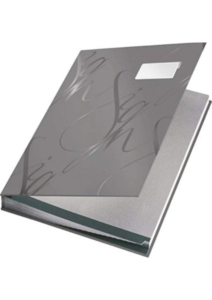 Design Imza Dosyası-18 Bölmeli, Gri