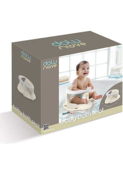 7466 Bebek Banyo Yıkama Oturağı Relax Bej