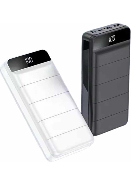Powerbank 50.000 Mah Dijital Göstergeli Taşınabilir 4 Portlu Hızlı Powerbank fiyatları