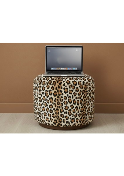 Leopar, Yuvarlak Puf/yan Sehpa modelleri