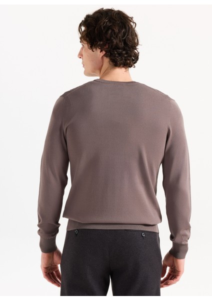 Bisiklet Yaka Standart Antrasit Erkek Kazak ACE049261492_ATR fırsatları