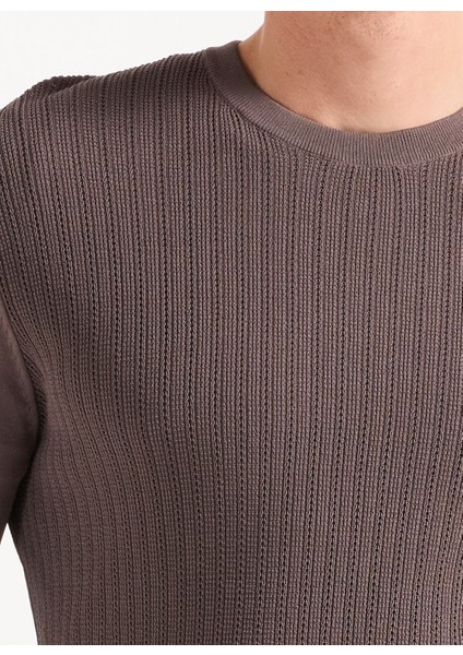 Bisiklet Yaka Standart Antrasit Erkek Kazak ACE049261492_ATR indirimleri