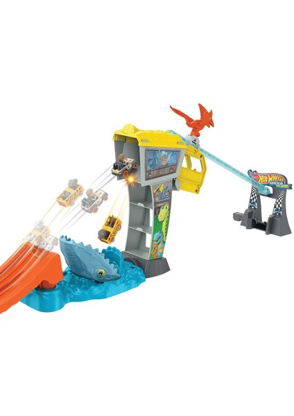 HTP12 Hot Wheels Racerverse Jurassic Pist Seti fırsatları