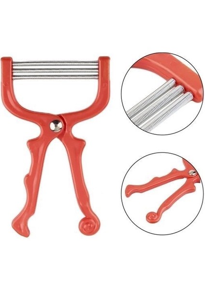 BUFFER® Kaş Bıyık Yüz Tüy Alma Aleti Yaylı Yüz Epilasyon Aleti indirimleri