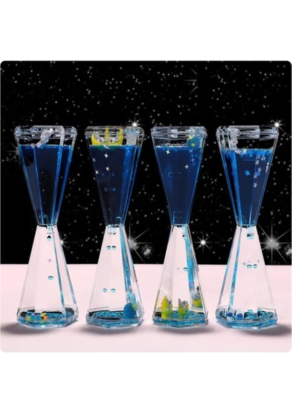 Uzay Temalı Dökülen Yağ Kum Saati indirimleri