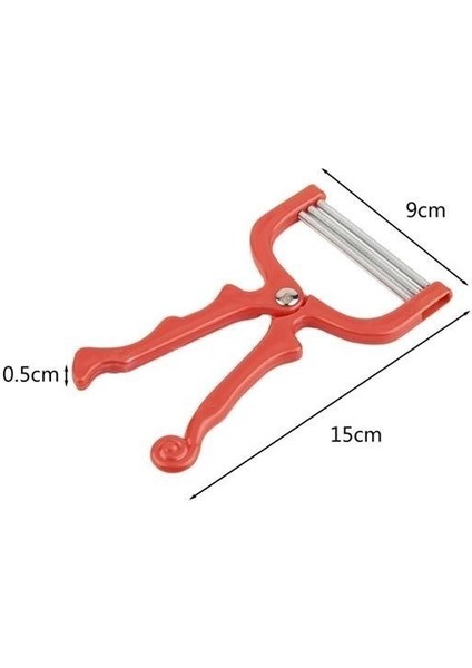 BUFFER® Kaş Bıyık Yüz Tüy Alma Aleti Yaylı Yüz Epilasyon Aleti