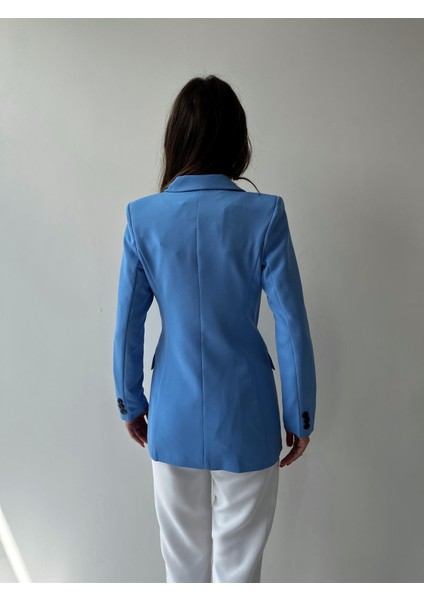 Atlas Kruvaze Blazer Ceket Mavi indirimleri
