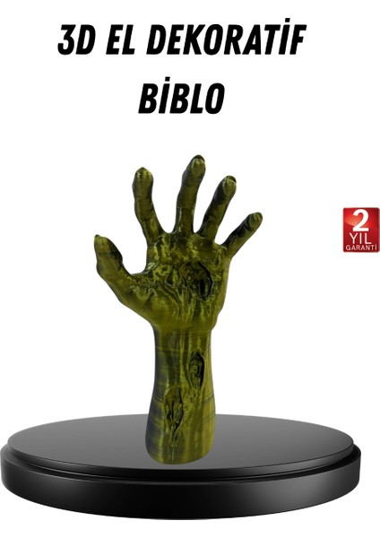 Modern Tasarım El Figürü 3D Dekoratif Biblo Koleksiyonluk