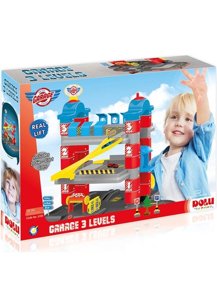 5158 Dolu, 3 Katlı Garaj