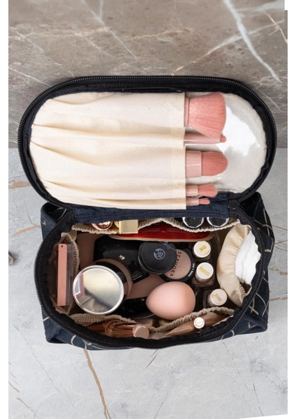 Seyahat Makyaj Çantası 6 Cepli Makyaj Organizeri Çanta modelleri