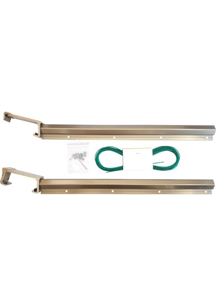 Alüminyum Balkon Çamaşır Kurutma Askılığı 80X30