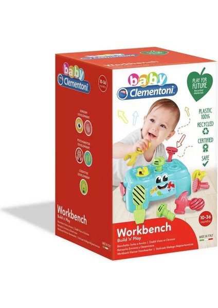17042 Baby Clementoni - Çalışma Tezgahı 10-36 Ay