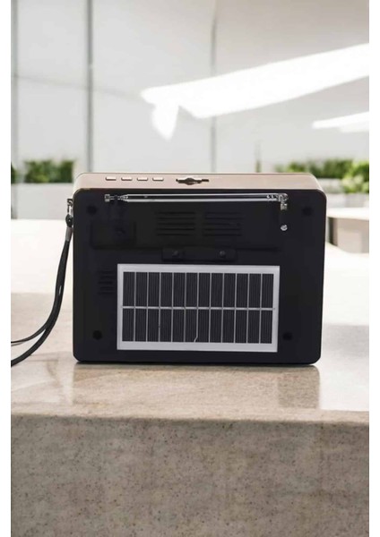 Nostaljik Görünümlü USB Girişli Bluetooth Bağlantılı Radyo - NJ001P-4IDJC4 indirimleri