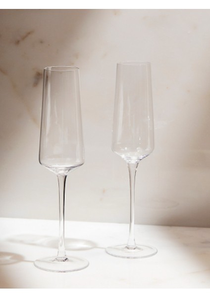 Şampanya Bardağı 2'li Set