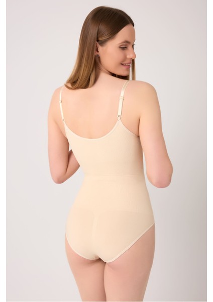 Inceltici ve Toparlayıcı Etkili Vücut Sıkılaştırıcı Seamless Zıbın Korse Siyah fırsatları