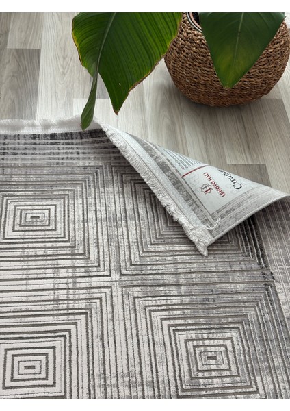 Helen, Sanatsal Ipeksi Viskon Triko Akrilik Dokuma Sarayhan Oturma Odası ve Salon Halısı