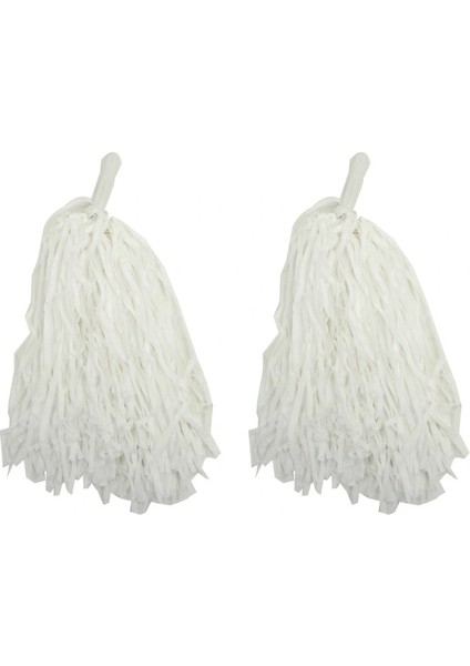 1 Çift ( 2 Adet ) Beyaz Renk 23 Nisan Gösteri Ponponu fiyatları