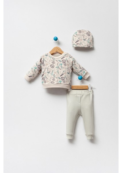 Sevimli Aslan Komple Baskı 2'li Takım