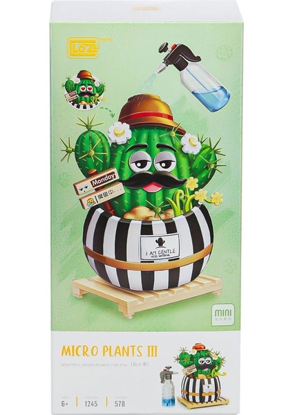 LZ1245 Loz Kaktüs Blok Seti -Vagon Life indirimleri